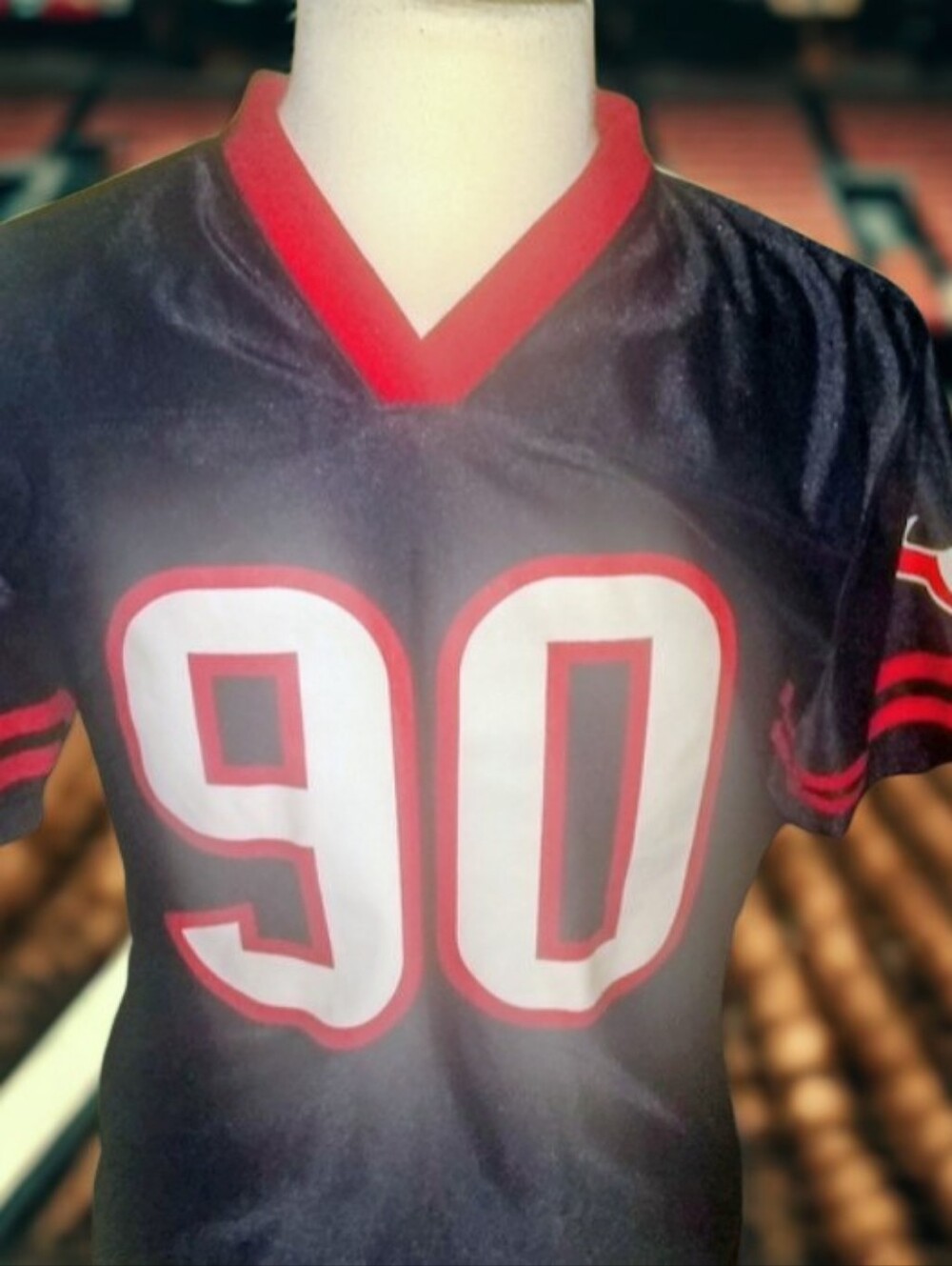 #90 Texans Jersey Junior Size L